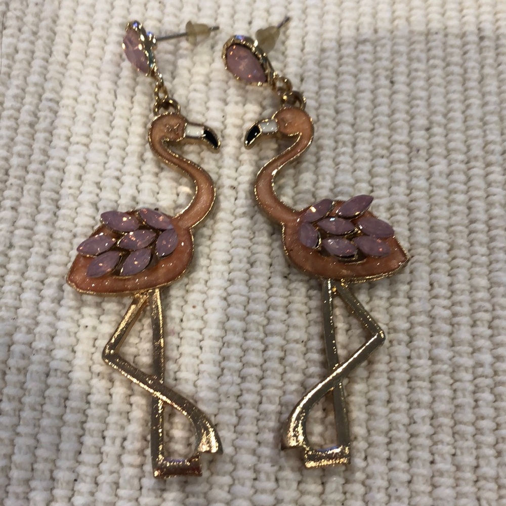 Flamingo Earrings